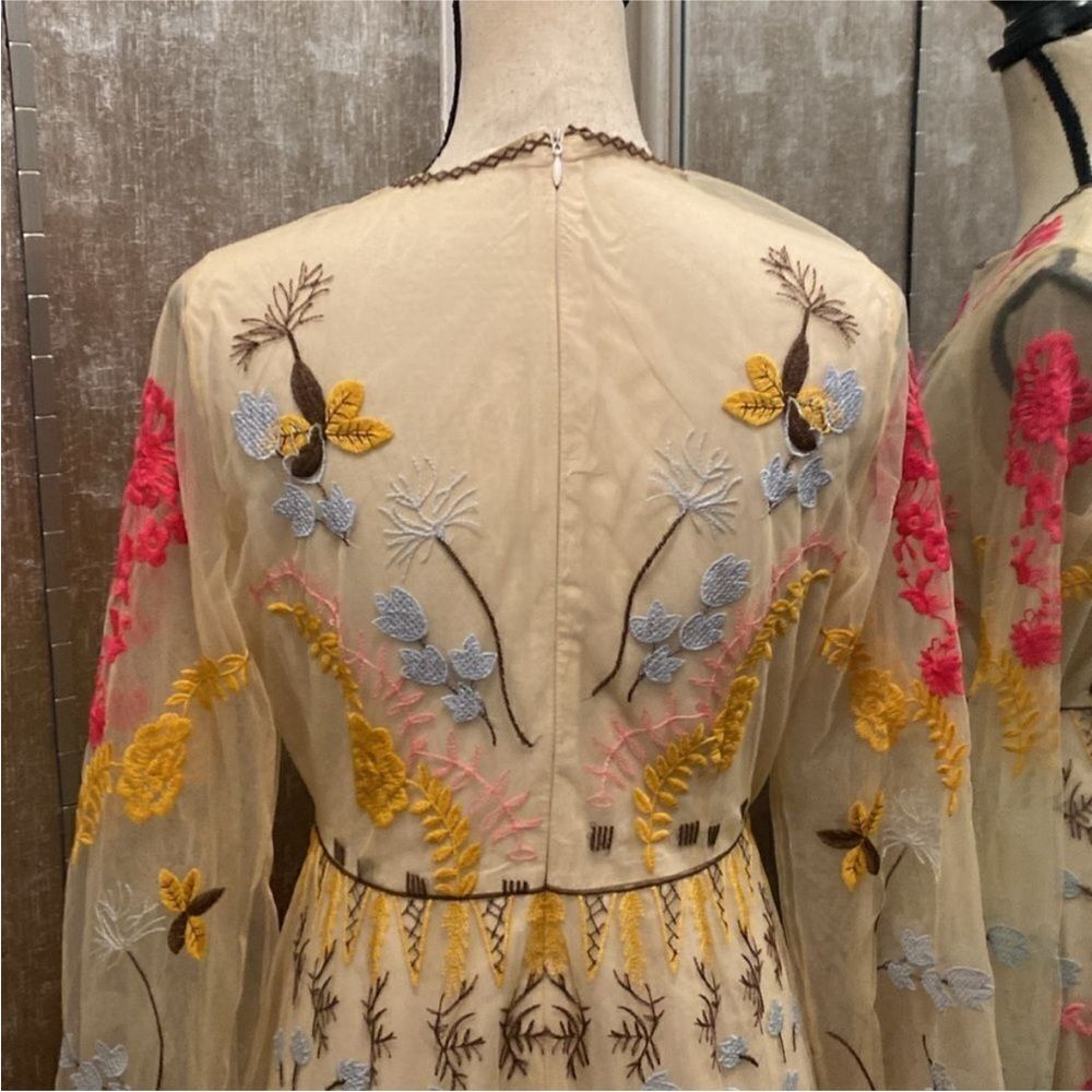 Floral Embroidered Maxi Dress - Picture 13 of 15